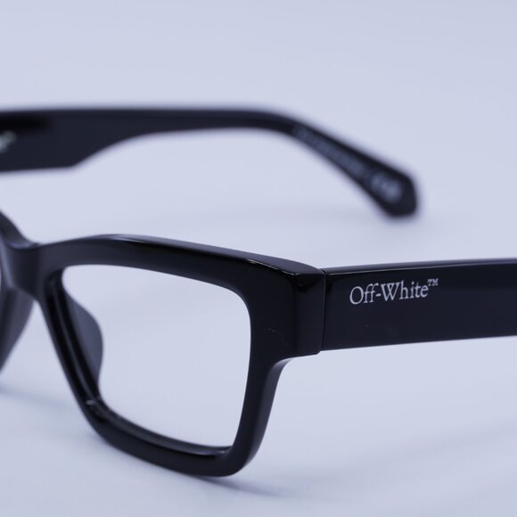 🕶️ New Off-White OERJ077 STYLE 77 1000 Eyeglasses - Black Frame 55mm - Picture 2 of 10